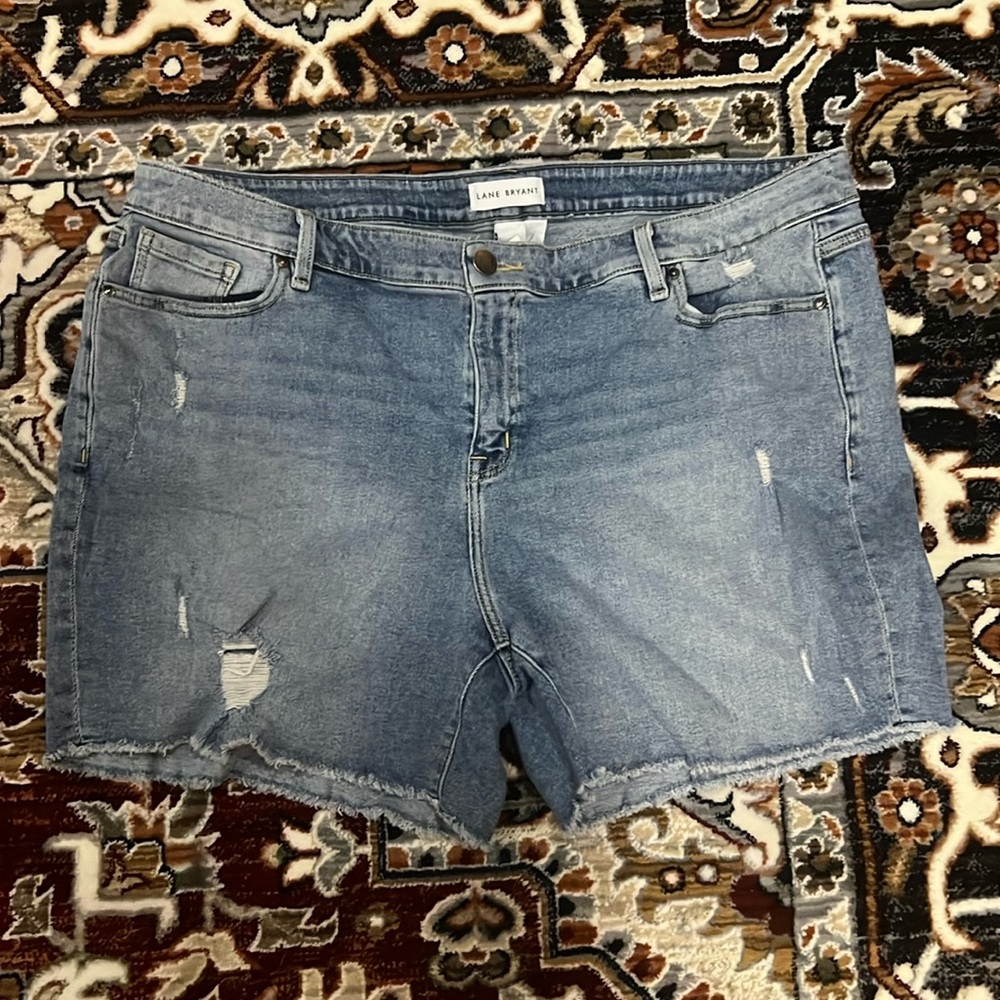 Lane Bryant Mid-Rise Girlfriend Short